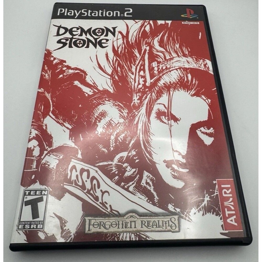 Demon Stone Forgotten Realms Sony PlayStation 2 CIB - Tested